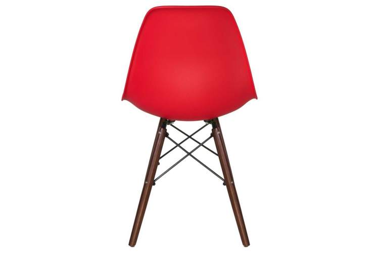 Стул обеденный LMZL-PP623, ножки тёмный бук, цвет сиденья красный-4