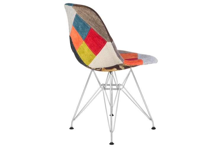 Набор 4 шт Стул обеденный DOBRIN DSR, ножки хром, цвет мозайка-4