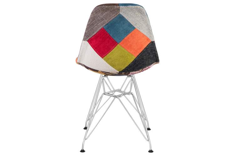 Набор 4 шт Стул обеденный DOBRIN DSR, ножки хром, цвет мозайка-5