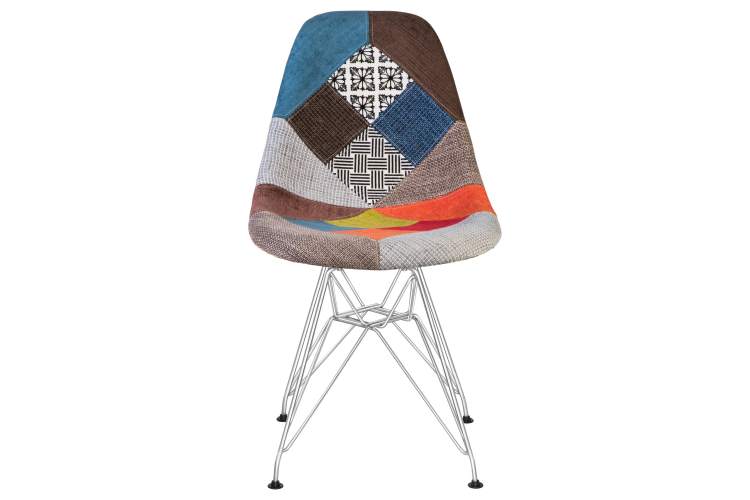 Набор 4 шт Стул обеденный DOBRIN DSR, ножки хром, цвет мозайка-6