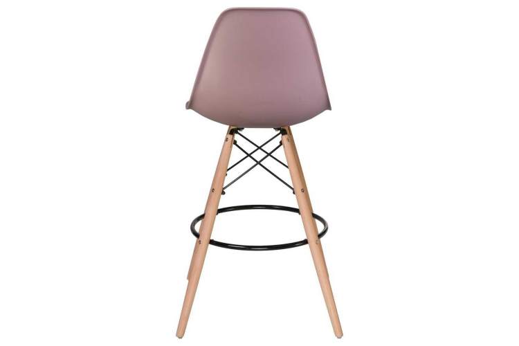 Стул барный DOBRIN DSW BAR, ножки светлый бук, цвет сиреневый (P-04)-4