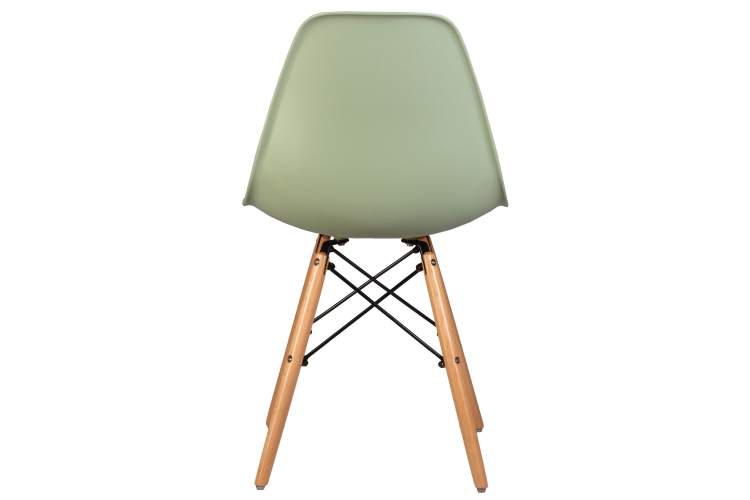 Набор 4 шт Стул обеденный DOBRIN DSW, ножки светлый бук, цвет мятный (NX-G-09)-5