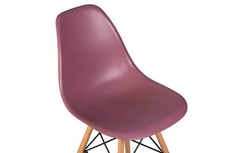 Стул обеденный DOBRIN DSW, ножки светлый бук, цвет пыльная роза (NX-P-11)-6