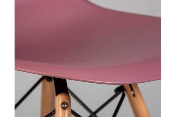Стул обеденный DOBRIN DSW, ножки светлый бук, цвет пыльная роза (NX-P-11)-7