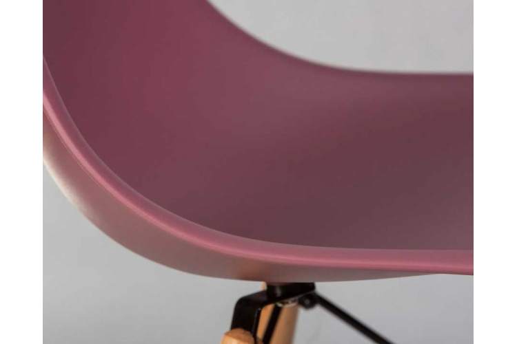 Стул обеденный DOBRIN DSW, ножки светлый бук, цвет пыльная роза (NX-P-11)-8