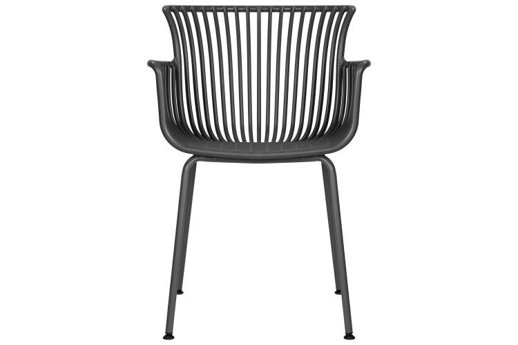 Стул обеденный DOBRIN ROSS, темно-серый (GR-04) без подушки-5