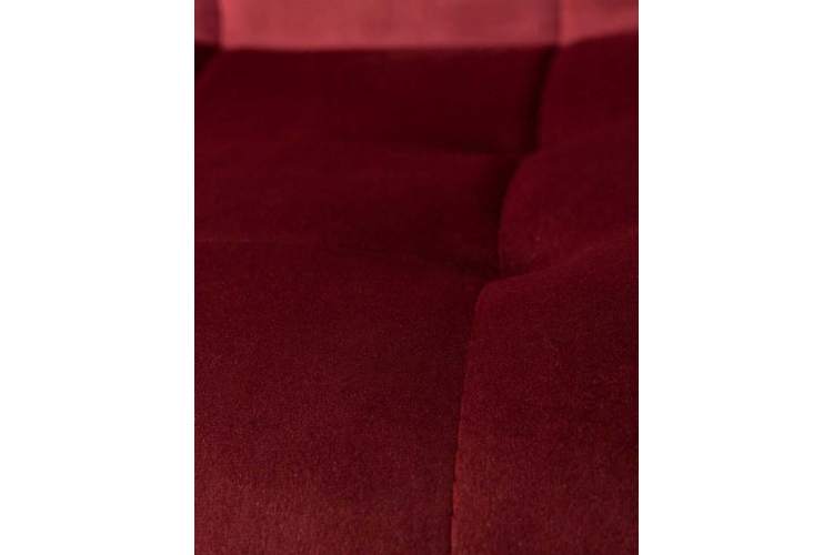 Стул обеденный DOBRIN CHILLY, Бордовый Holland 47, основание белое-8