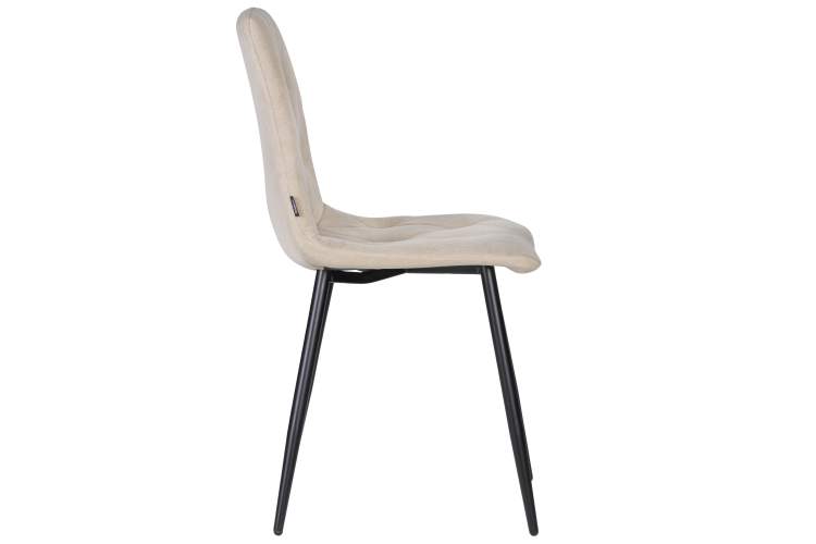 Набор 4 шт Стул обеденный DOBRIN CHILLY ROMBO, Капучино Simple 05, основание черное-3