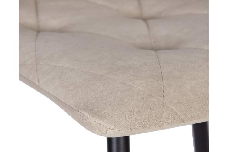 Набор 4 шт Стул обеденный DOBRIN CHILLY ROMBO, Капучино Simple 05, основание черное-7