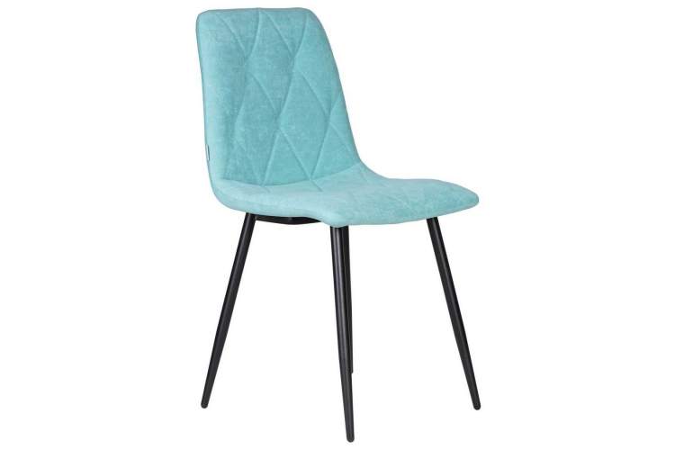 Стул обеденный DOBRIN CHILLY ROMBO, Тиффани Simple 51, основание черное-1