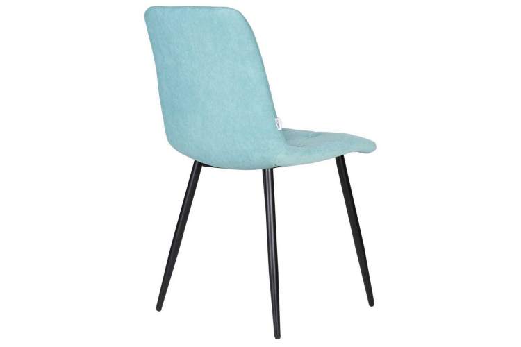 Стул обеденный DOBRIN CHILLY ROMBO, Тиффани Simple 51, основание черное-3