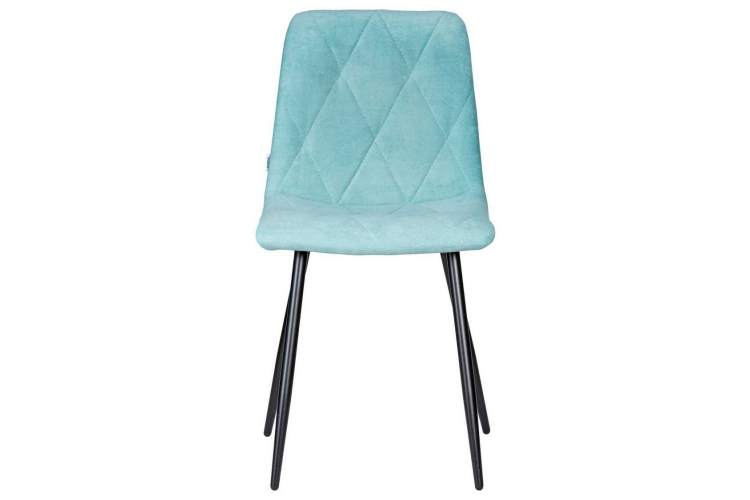 Стул обеденный DOBRIN CHILLY ROMBO, Тиффани Simple 51, основание черное-5