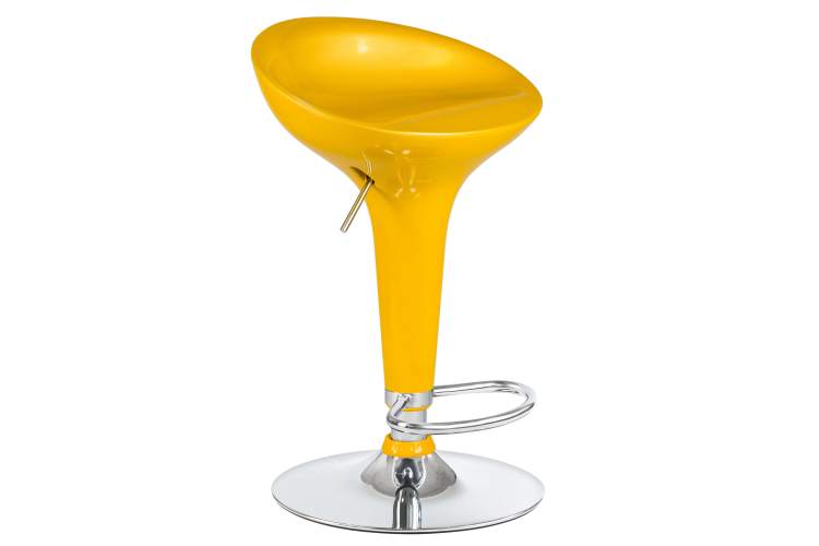 Набор 2 шт Стул барный DOBRIN BOMBA, жёлтый-2