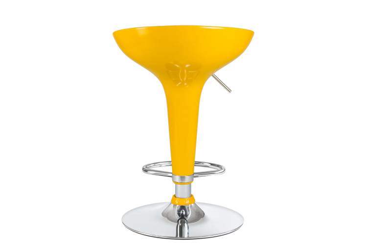 Набор 2 шт Стул барный DOBRIN BOMBA, жёлтый-5