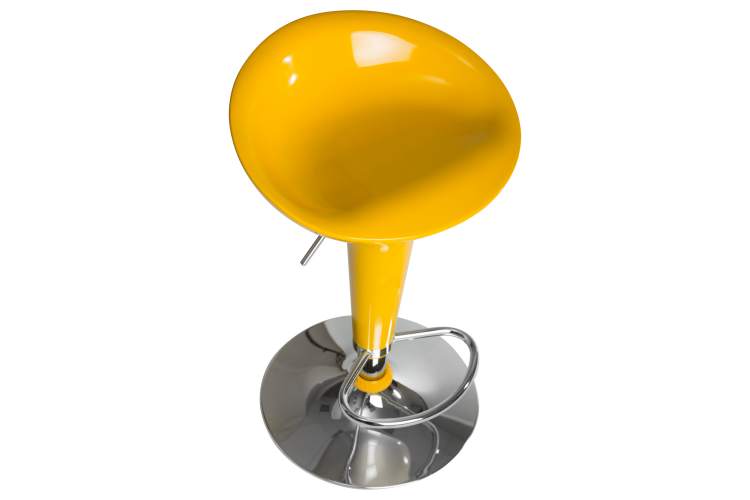 Набор 2 шт Стул барный DOBRIN BOMBA, жёлтый-7