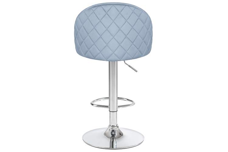 Набор 2 шт Стул барный DOBRIN MILANA, пудрово-голубой велюр (MJ9-74)-5