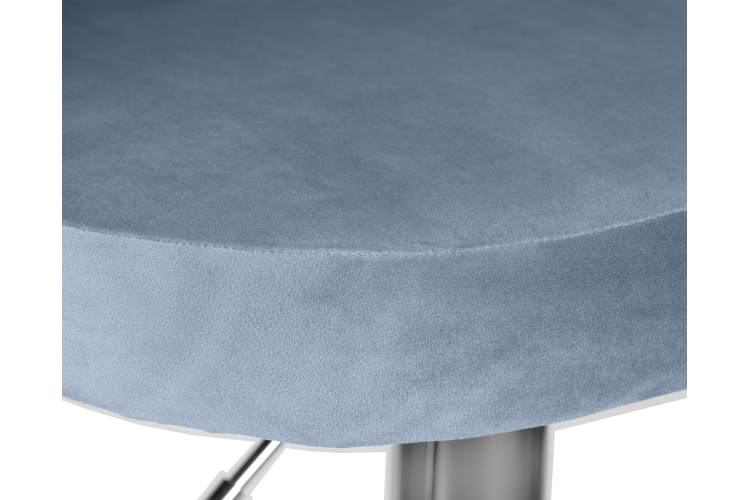 Набор 2 шт Стул барный DOBRIN MILANA, пудрово-голубой велюр (MJ9-74)-8