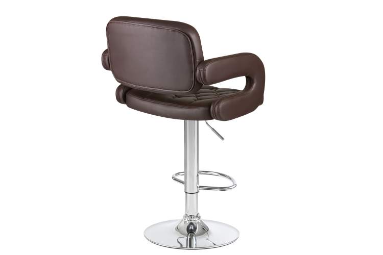 Набор 2 шт Стул барный DOBRIN TIESTO, коричневый-4