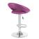 Набор 2 шт Стул барный DOBRIN MIRA, фиолетовый