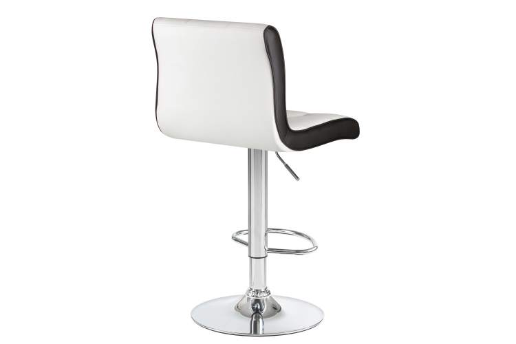 Набор 2 шт Стул барный DOBRIN CANDY, бело-чёрный-4
