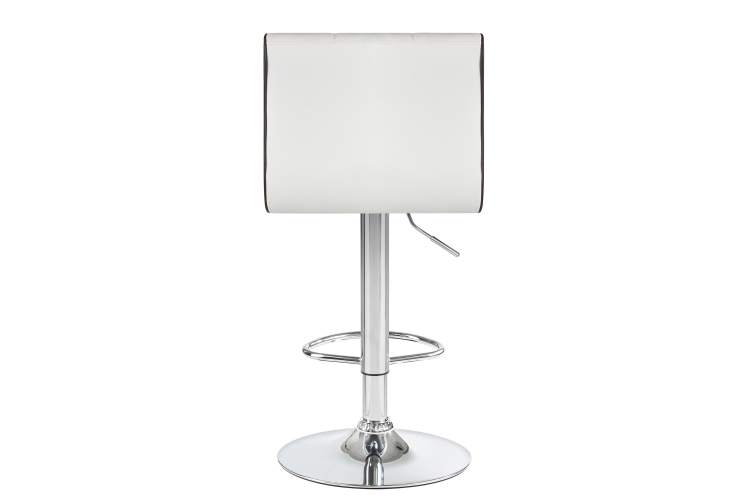 Набор 2 шт Стул барный DOBRIN CANDY, бело-чёрный-5