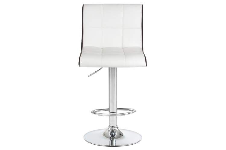 Набор 2 шт Стул барный DOBRIN CANDY, бело-чёрный-6