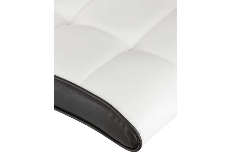 Набор 2 шт Стул барный DOBRIN CANDY, бело-чёрный-7