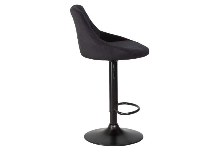 Набор 2 шт Стул барный DOBRIN LOGAN BLACK, черный велюр (MJ9-101)-3