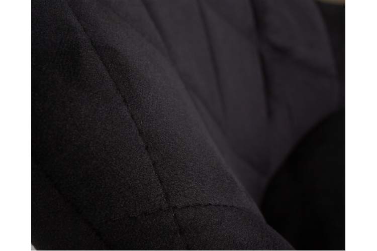 Набор 2 шт Стул барный DOBRIN LOGAN BLACK, черный велюр (MJ9-101)-8