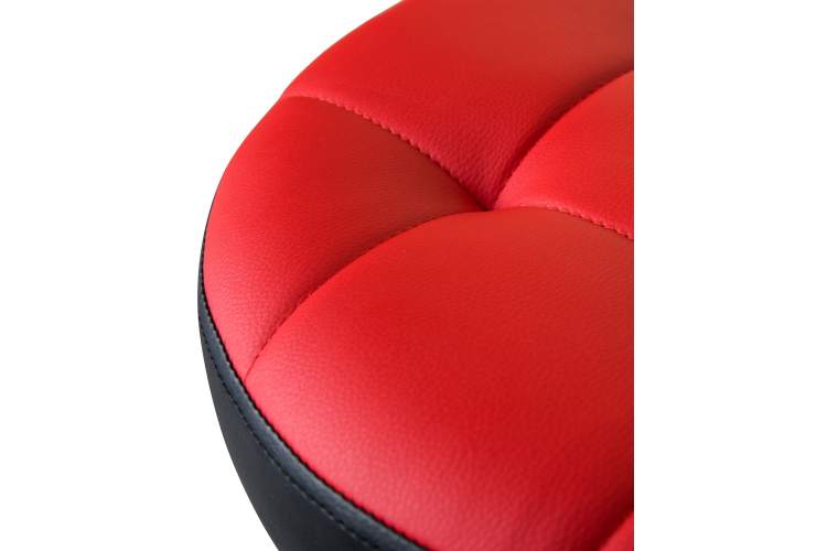 Набор 2 шт Табурет барный DOBRIN BRUNO, красно-чёрный-4