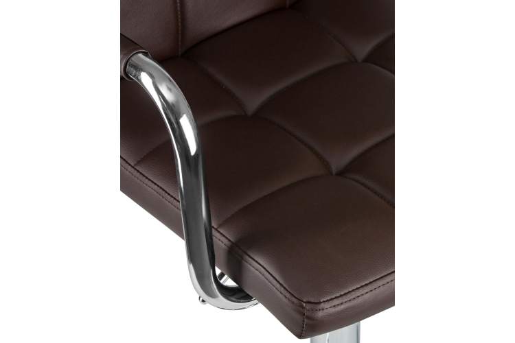 Набор 2 шт Стул барный DOBRIN KRUGER ARM, коричневый-7