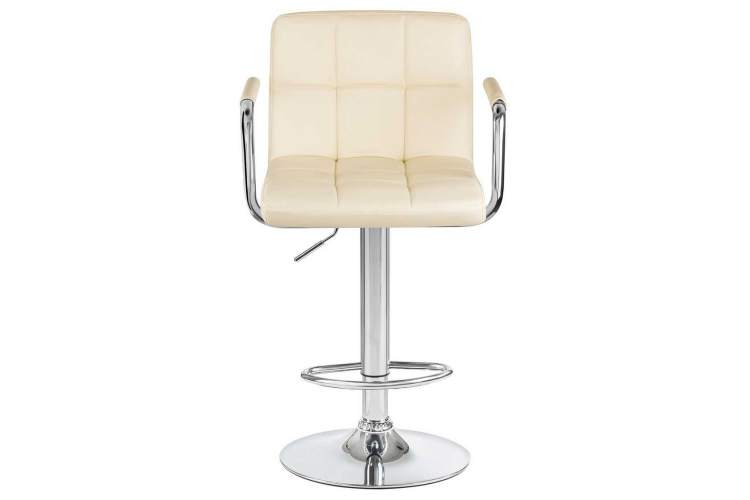 Стул барный DOBRIN KRUGER ARM, кремовый-5