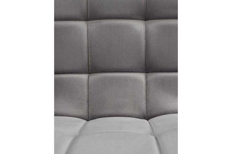 Стул барный DOBRIN KRUGER ARM, серый велюр (MJ9-75)-7