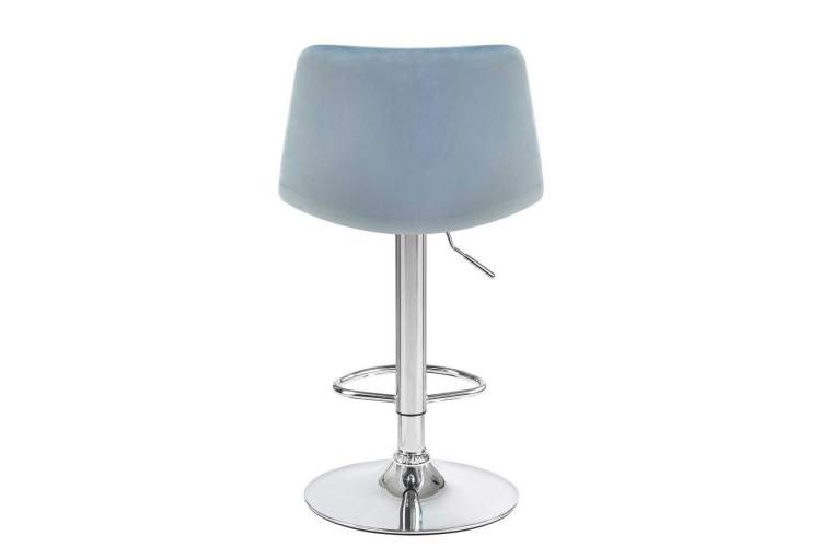Стул барный DOBRIN TAILOR, пудрово-голубой велюр (MJ9-74)-3