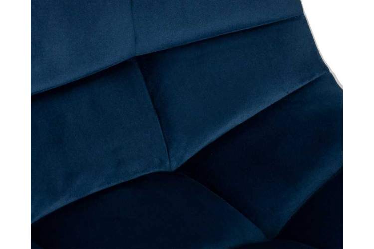 Стул барный DOBRIN TAILOR BLACK, синий велюр (MJ9-117)-6