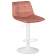 Набор 2 шт Стул барный DOBRIN TAILOR WHITE, пудрово-розовый велюр (MJ9-32)