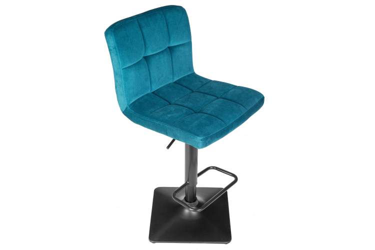 Набор 2 шт Стул барный DOBRIN DOMINIC, морской волны велюр (MJ9-99)-7