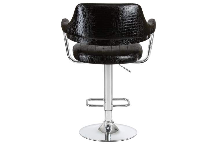 Набор 2 шт Стул барный DOBRIN CHARLY, чёрный крокодил-5