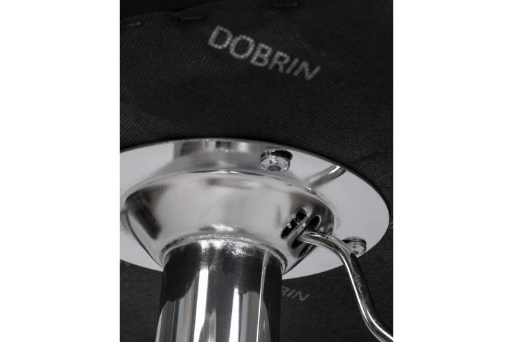 Набор 2 шт Стул барный DOBRIN BARNY, черный велюр (MJ9-101)-10