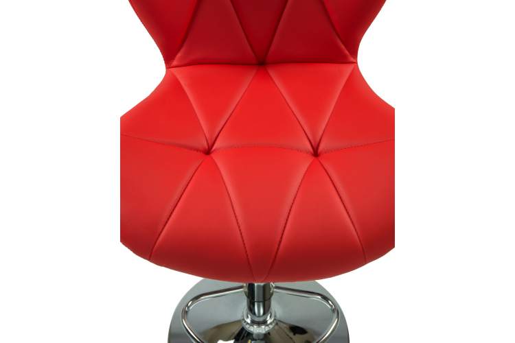 Набор 2 шт Стул барный DOBRIN BARNY, красный-5