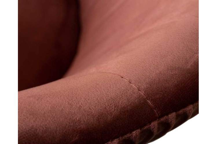 Стул обеденный DOBRIN MARY, бронзово-розовый велюр (1922-17)-8