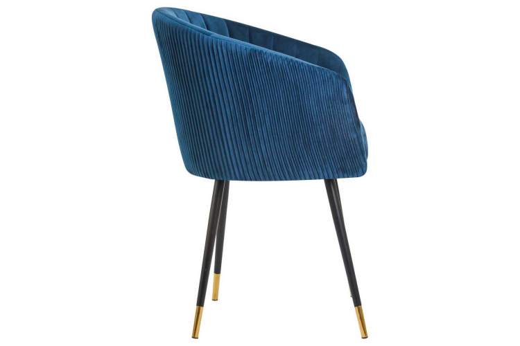 Стул обеденный DOBRIN MARY, синий велюр (1922-20)-2