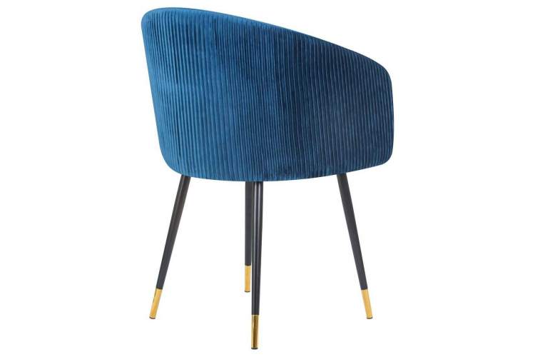 Стул обеденный DOBRIN MARY, синий велюр (1922-20)-3