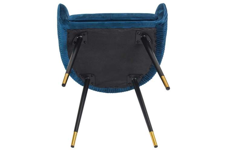 Стул обеденный DOBRIN MARY, синий велюр (1922-20)-7