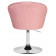 Кресло дизайнерское EDISON, розовый велюр (1922-16)