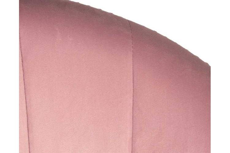 Кресло дизайнерское DOBRIN EDISON, розовый велюр (1922-16)-7