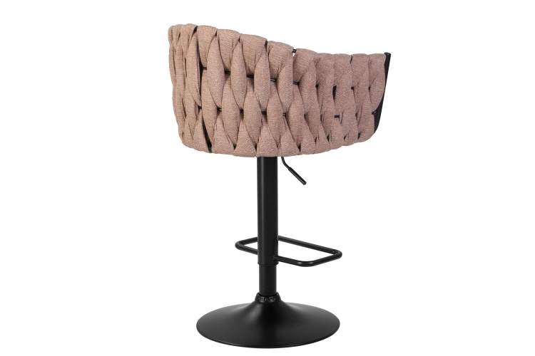 Набор 2 шт Стул барный DOBRIN LEON, коричневая ткань (LAR 275-3)-4