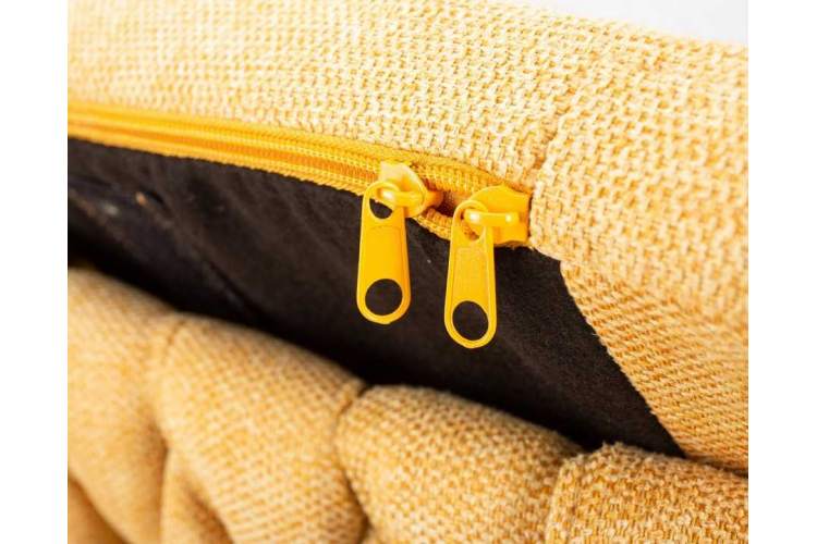 Стул барный DOBRIN LEON, жёлтая ткань (LAR 275-8)-9