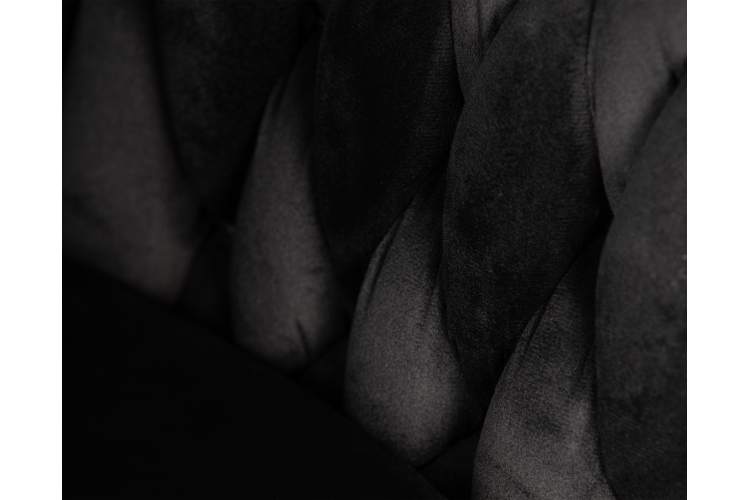 Набор 2 шт Стул барный DOBRIN MARCEL, черный велюр (MJ9-101)-8