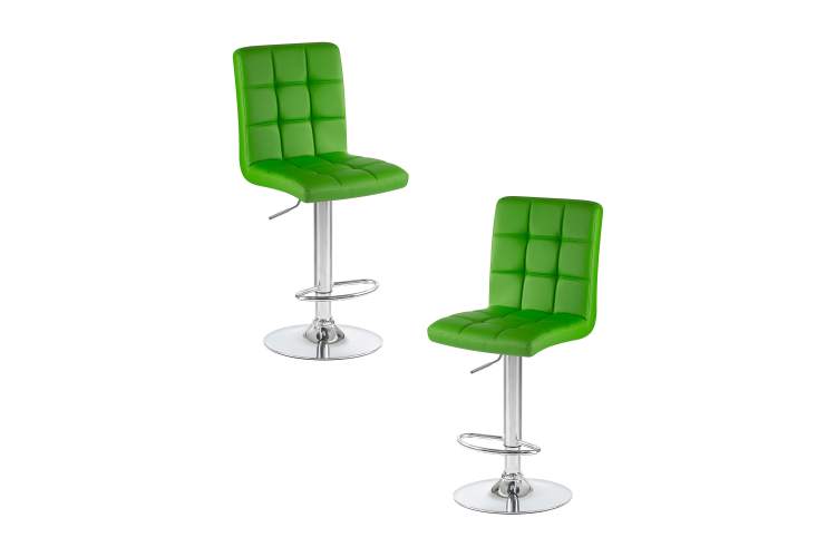 Набор 2 шт Стул барный DOBRIN KRUGER, зелёный
